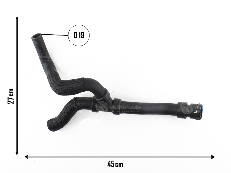 CAUPLAS MANGUERA CALEFACCION SALIDA CHEVROLET CRUZE OEM:95390887   95039027