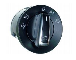 VUARAM LLAVE ROTATIVA DE LUCES C/ENC AUTO + FAROS AUXILIARES (CONEXIONADO 10 PINES) VW AMAROK FOX SURAN GOLF VENTO TIGUAN SHARAN