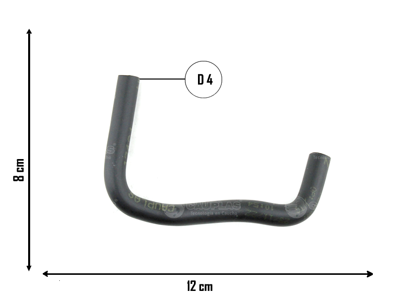 CAUPLAS MANGUERA CIRCULACION DE AIRE CHEVROLET CRUZE OEM:12668288  12687756