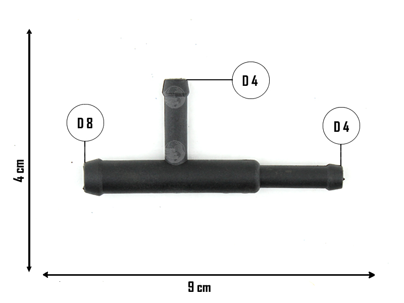 CAUPLAS MANGUERA CIRCULACION DE AGUA OEM:555