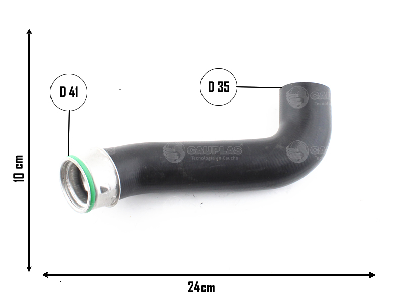 CAUPLAS MANGUERA TURBO VW BORA 1.9 OEM: 1J0145828T
