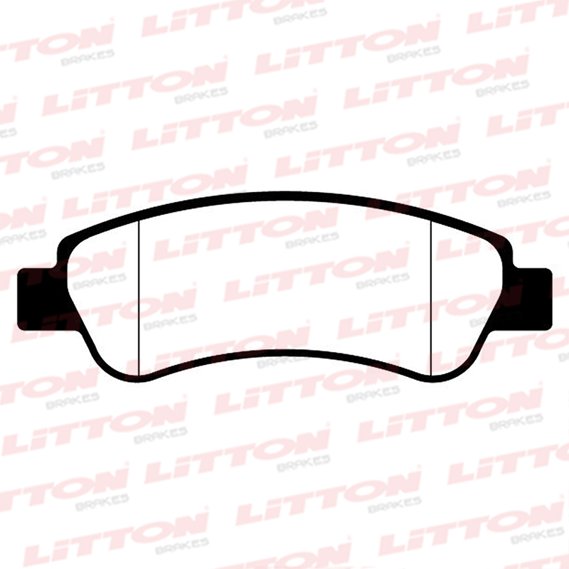 LITTON PASTILLAS FRENO DEL. CITROEN C3 C4 1.6 16V JUMPER III 2.2- 3.0 HDI - COUPE 1.6 16V FIAT DUCATO III 2.0- 2.3D- 3.0 MULTIJET PEUGEOT 206 207 208 1.6 16V- 307 00/ BOXER II 2.2- 3.0 HDI 06/
