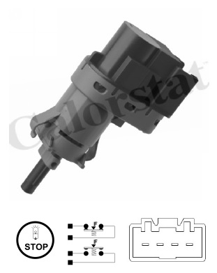 MLH SWITCH LUZ STOP FORD FOCUS MK3 1.6 2.0 16v 12> KA RANGER S-MAX 1.5L DURATEC ECOSPORT 1.5 TDCI 2.0 16v DURATEC17