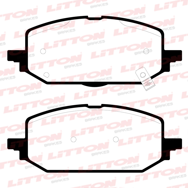 LITTON PASTILLAS FRENO DEL. CHEVROLET ONIX 1.0 - 1.2 LT- LTZ