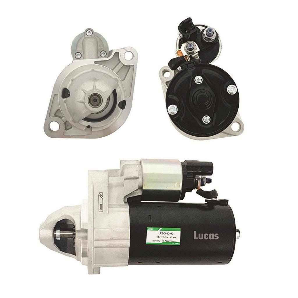 LUCAS MOTOR DE ARRANQUE TOYOTA HILUX 2.5. 3.0TD 12V 2.2KW 9 DIENTES SENTIDO HORARIO OEM: 28100-0L070, 28100-0L071, 28100-0L072, 28100-0L080, 28100-0L081