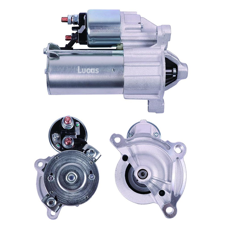 LUCAS MOTOR DE ARRANQUE PEUGEOT 206/207/307 NAFTA 12V 1.3KW 9 DIENTES SENTIDO HORARIO OEM: 5802C9, 5802CG, 5802E8, 5802N0