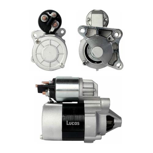 LUCAS MOTOR DE ARRANQUE RENAULT K4M 12V 0.9KW 8 DIENTES SENTIDO HORARIO OEM: 7711135849, 8200049826, 8200082782