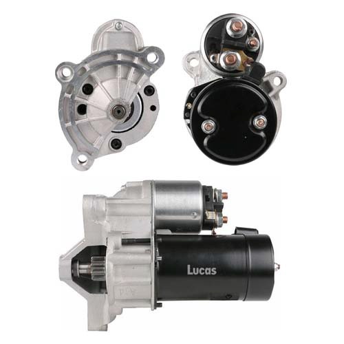 LUCAS MOTOR DE ARRANQUE PEUGEOT 205/PARTNER/306 NAFTA12V 1.0KW 9 DIENTES SENTIDO HORARIO OEM: 5802-88, 5802-E4, 5802-F5, 5802-P3, 5802-Q2