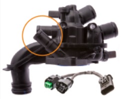 MLH TERMOSTATO PEUGEOT 207 3008 308 5008 PARTNER 1.4L 1.6L 16V 07> CITROEN BERLINGO C3 II C3P C4 C4P 1.4L 16V VTI 1.6L 16V VTI 09> C/ CABLE Y SENSOR WS3184