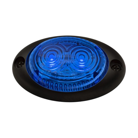 BAIML FARO POSICION ELECTR. UNIVERSAL OVALADO BIVOLTAJE 12/24V AZUL