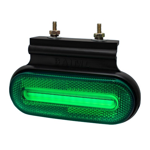 BAIML FARO ADVERTENCIA CON CABLE ENVAINADO VERDE