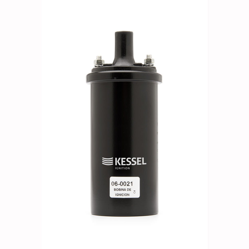 KESSEL BOBINA ENC.UNIVERSAL 12V S/RESISTOR (PLATINO)
