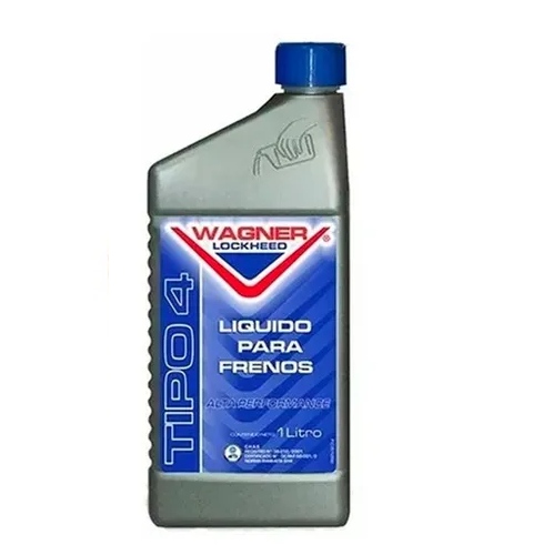 WAGNER LOCKHEED LIQUIDO FRENO ALTA PERFORMANCE TIPO 4 - DOT 4 1LITRO (A5-1)