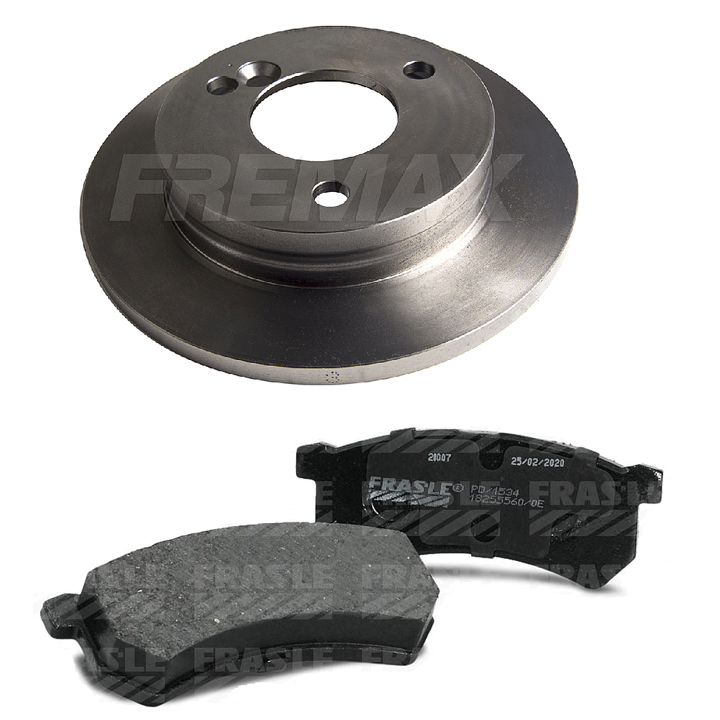 FREMAX KIT JGO DISCOS Y PASTILLAS RENAULT KWID 17/18