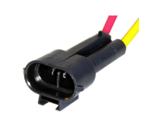 PORTAFICH FICHA CONECTOR 2 VIAS P/LAMPARA H11 CONTRACONECTOR 758