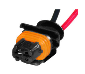 PORTAFICH FICHA CONECTOR 2 VIAS INYECTOR CAMION VOLKSWAGEN /FORD/TEMP CHEVROLET S10