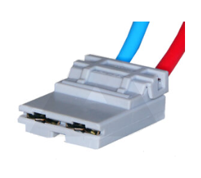 PORTAFICH FICHA CONECTOR 2 VIAS MACHO GRIS LLAVE CONECTOR RENAULT