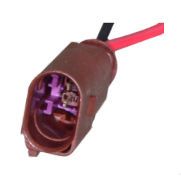 PORTAFICH FICHA COMPRESOR AIRE ACONDICIONADO VOLKSWAGEN FOX CONTRACONECTOR 1235