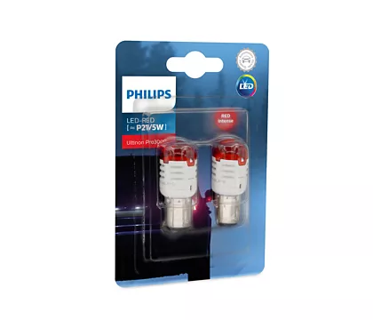 PHILIPS LAMPARA SEÑALIZACION LED P21/5 RED U30R 12V 2.7W