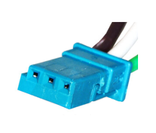 PORTAFICH FICHA CONECTOR 3 VIAS SENSORES ELECTRICOS