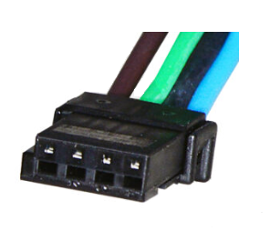 PORTAFICH FICHA CONECTOR 4 VIAS BOTON VIDRIO ELECTRICO GM/FIAT/VOLKSWAGEN