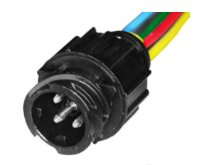PORTAFICH FICHA CONECTOR 4 VIAS LINEA PESADA CONTRACONECTOR 1280