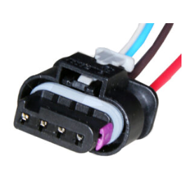 PORTAFICH FICHA CONECTOR 4 VIAS INYECCION ELECTRONICA