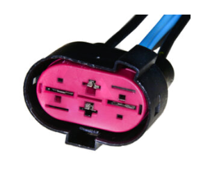 PORTAFICH FICHA CONECTOR 4 VIAS ELECTRO VENTILADOR VOLKSWAGEN PASSAT CONTRACONECTOR 869
