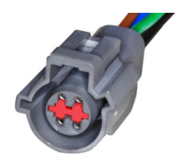 PORTAFICH FICHA CONECTOR 4 VIAS CONEXIONES FAROS TRASERO FORD RANGER/ECOSPORT/FIESTA