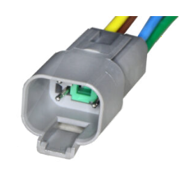 PORTAFICH FICHA CONECTOR 4 VIAS LINEA DEUTSCH CAMION/OMNIBUS/AGRICOLA CONTRACONECTOR 1085