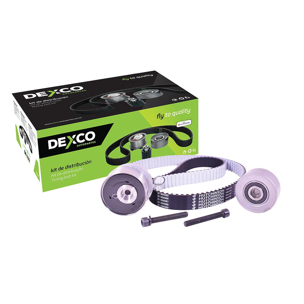 DEXCO KIT DISTRIBUCION CHEVROLET	CRUZE 1.8 16V / SONIC 1.6 16V / TRACKER1.8 16V