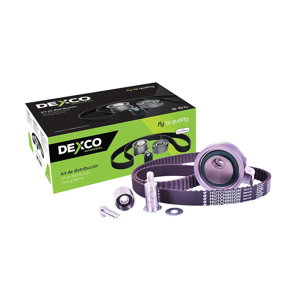 DEXCO KIT DISTRIBUCION AUDI A3	1.8 / S3 1.8 T / AUDI TT 1.8 T - SEAT LEON 1.8 20V / TOLEDO 1.8/2.0 / TOLEDO II 1.8 20VT - VOLKSWAGEN GOLF 1.8 T