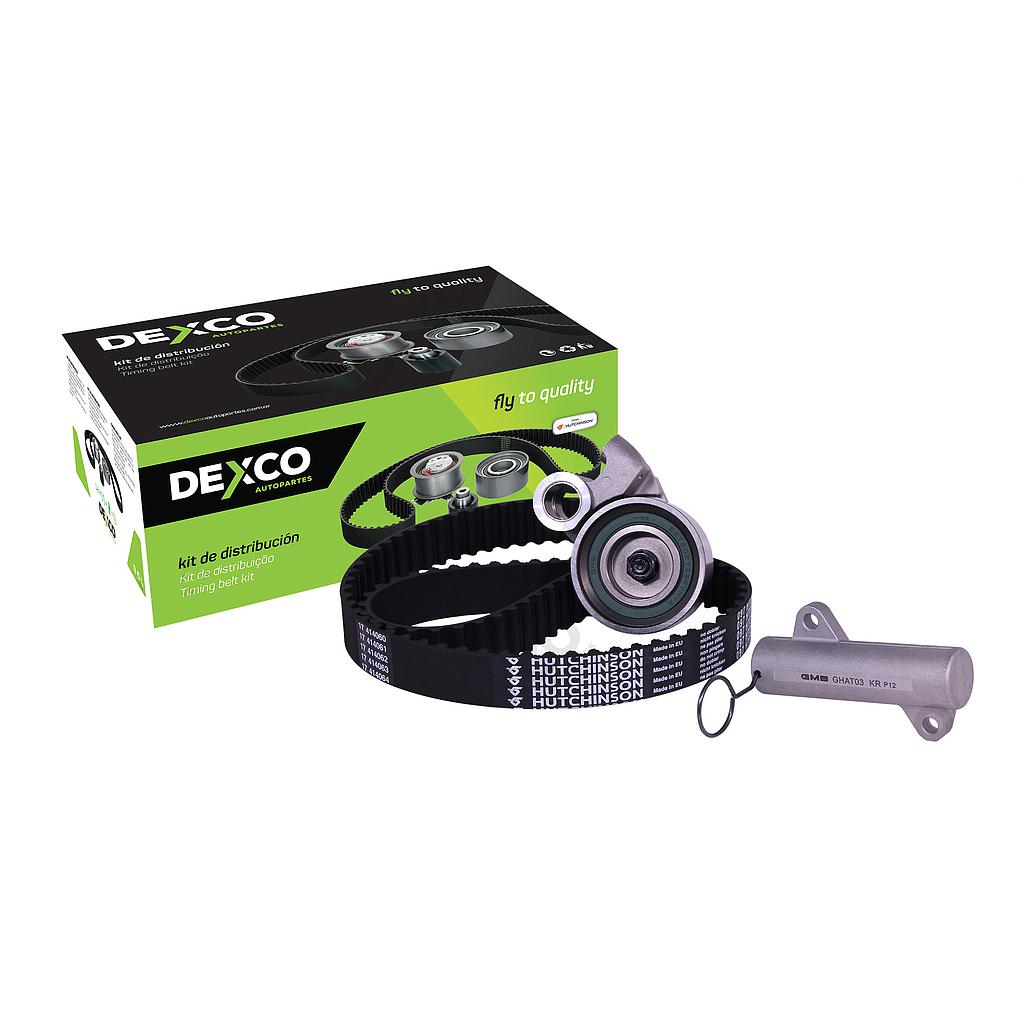 DEXCO KIT DISTRIBUCION TOYOTA	HILUX 2.5 TD / HILUX 2.5 D / HILUX 3.0 Tdi / HILUX SW4 3.0 Tdi / HILUX SW4 3.0 Tdi 177cv / LAND CRUISER 3.0