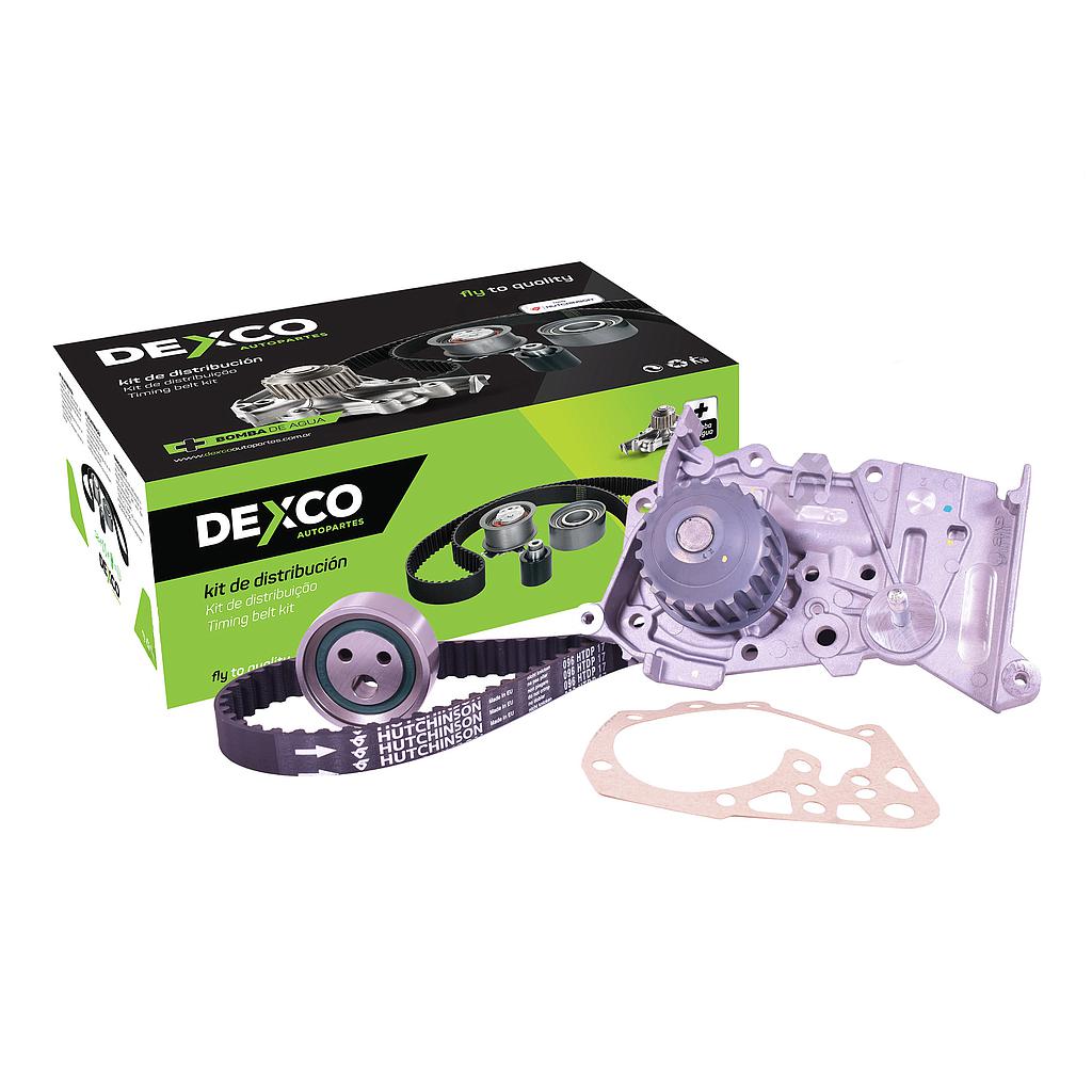 DEXCO KIT DISTRIBUCION CON BOMBA DE AGUA | RENAULT CLIO	/ CLIO II / KANGOO / LOGAN / MEGANE / SANDERO / SYMBOL 1.6 8V