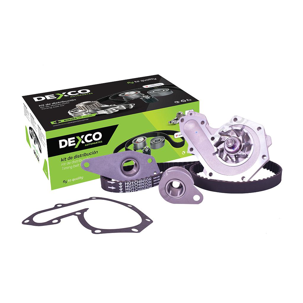 DEXCO KIT DISTRIBUCION CON BOMBA DE AGUA |  RENAULT	19 1.7 / R-19 1.8/ R-21 1.7 / TRAFIC 1.7 D