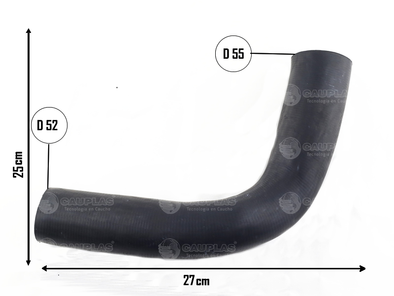 CAUPLAS MANGUERA CIRCULACION DE AIRE CHEVROLET CRUZE OEM:95275281