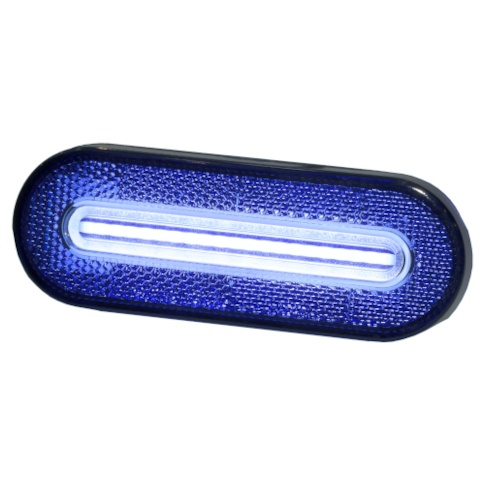 BAIML FARO DELIMITADOR C/ RETRORREFLECTOR CONECTOR Y TRABAS DE ENCASTRE AZUL