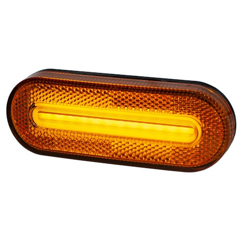 BAIML FARO POSICION Y GIRO LATERAL DELIMITADOR C/ RETRORREFLECTOR CONECTOR Y TRABAS DE ENCASTRE AMBAR