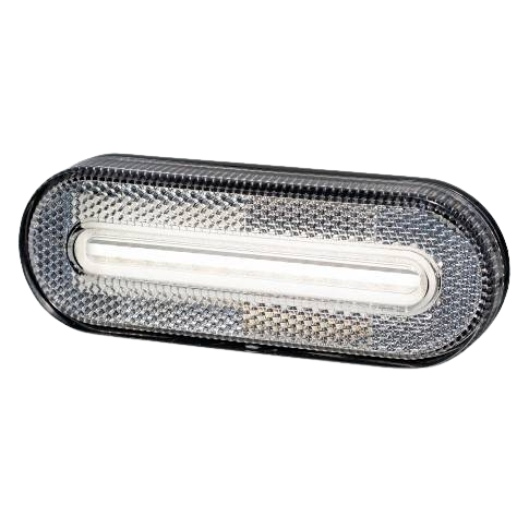 BAIML FARO POSICION DELANTERO DELIMITADOR C/ RETRORREFLECTOR Y SALIDA DE CABLES ENVAINADO CRISTAL FRIO