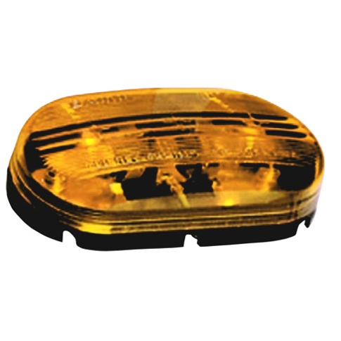 BAIML FARO POSICION UNIPOLAR AMBAR CUERPO NEGRO