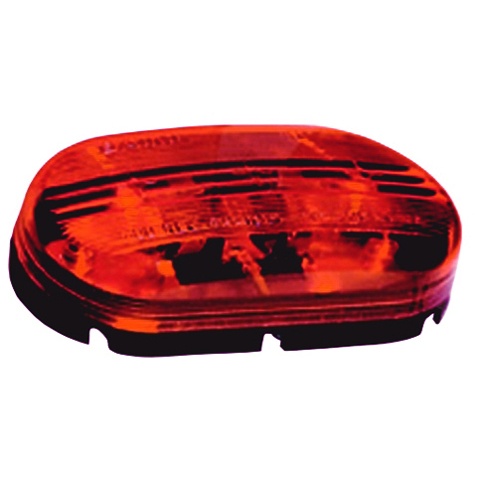 BAIML FARO POSICION UNIPOLAR ROJO CUERPO NEGRO