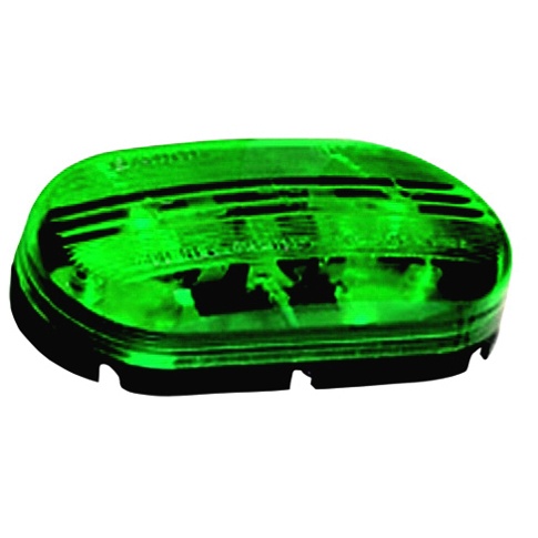 BAIML FARO POSICION UNIPOLAR VERDE CUERPO NEGRO