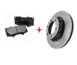 FREMAX KIT JGO DISCOS Y PASTILLAS TOYOTA HILUX 15 SW4 13