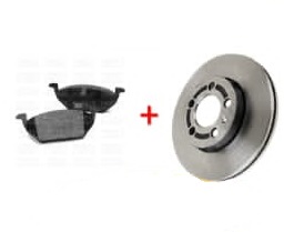 FREMAX KIT JGO DISCOS CON PASTILLAS VOLKSWAGEN POLO VIRTUS 1.6 MSI 18