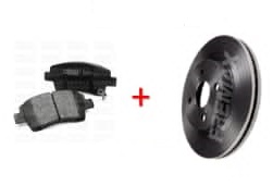 FREMAX KIT JGO DISCOS Y PASTILLAS TOYOTA ETIOS 13> YARIS 19