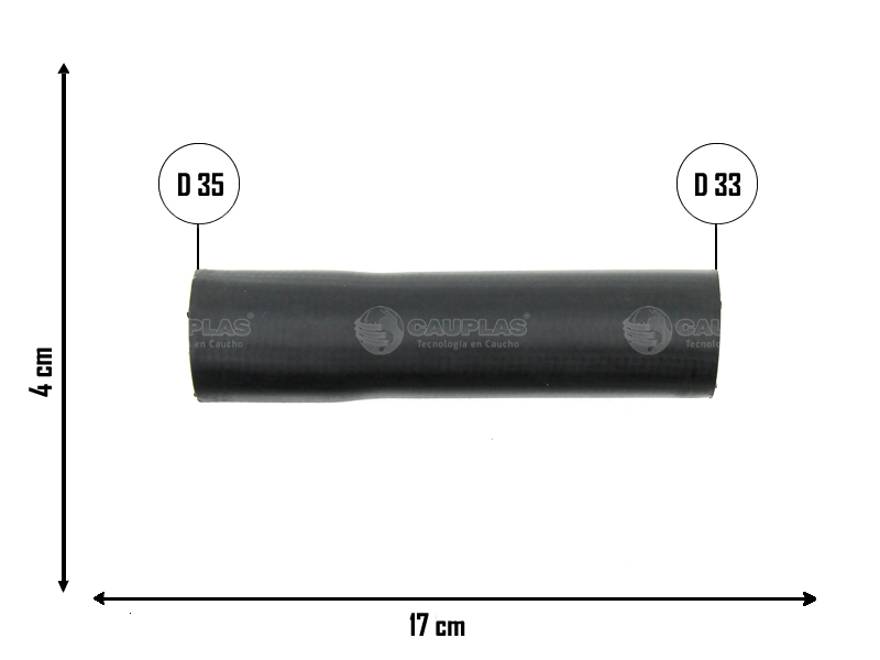 CAUPLAS MANGUERA COMBUSTIBLE VW FOX OEM:5Z0201153