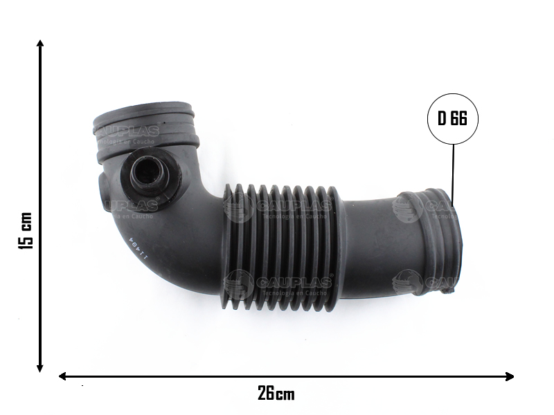 CAUPLAS MANGUERA CIRCULACION DE AIRE VW GOL SURAN