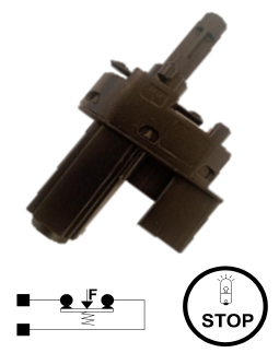 MLH SWITCH LUZ STOP FORD ECOSPORT FOCUS 1.6L 16v SIGMA 2.0L 16v DURATEC 12/18 / FIESTA KINETIC 4P/5P 1.6L 16v SIGMA 10> / RANGER / RANGER RAPTOR 12