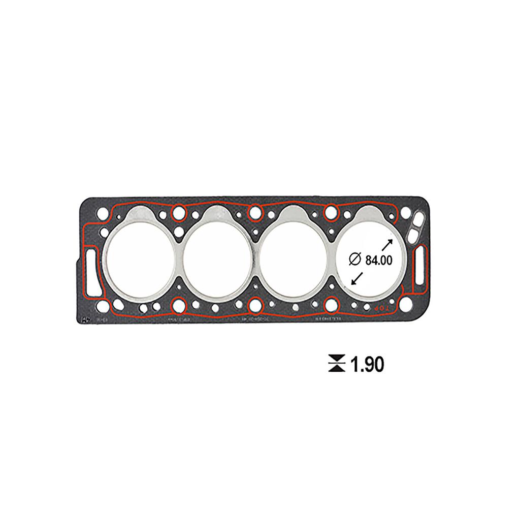 ILLINOIS JUNTA TAPA CILINDRO PEUGEOT (ESP 1.90mm) 306 405 406 EXPERT PARTNER BERLINGO  1,9  XUD9 TE TF GRD T.DIESEL