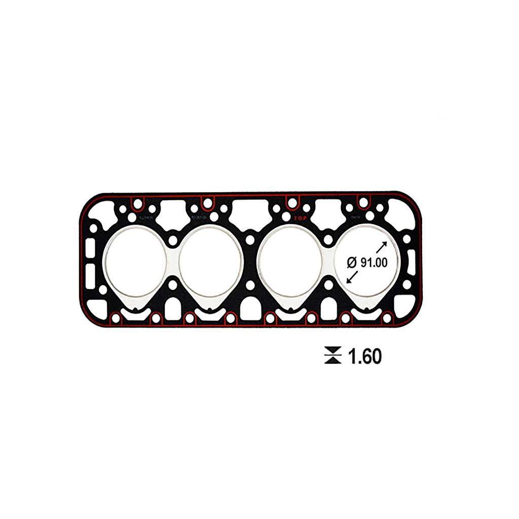 ILLINOIS JUNTA TAPA CILINDRO PEUGEOT RASTROJERO INDENOR 71/... 1,8/1,9  XD/P 4.88 OEM: 0203510